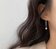 Load image into Gallery viewer, Luxury Zircon Pearl Drop Earrings