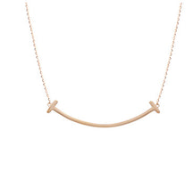 Load image into Gallery viewer, Smile Chain Silver Plated Necklace
