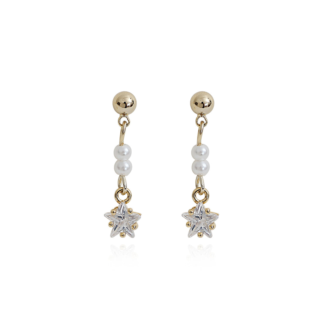 Star Ocean Pearls Earrings