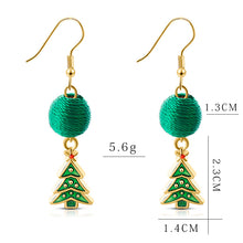 Load image into Gallery viewer, Christmas Party Pearl Zircon Drop Earrings - Multi Choices