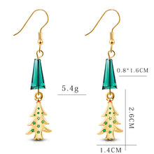 Load image into Gallery viewer, Christmas Party Pearl Zircon Drop Earrings - Multi Choices