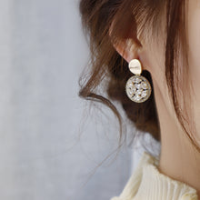 Load image into Gallery viewer, Luxury 14K Gold Plated Zircon Diamante Round Chic Drop Earrings