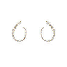 Load image into Gallery viewer, Elegant Diamante Mini Zircon 6 Shape Ear Studs Earrings