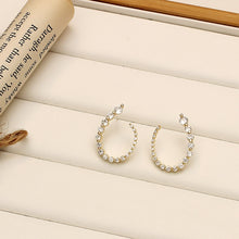 Load image into Gallery viewer, Elegant Diamante Mini Zircon 6 Shape Ear Studs Earrings