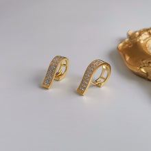 Load image into Gallery viewer, Fashion Design 6 Shape Huggies Ear Studs with Zircon