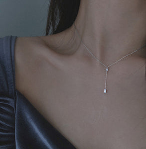 Choker Zircon Chain Necklace