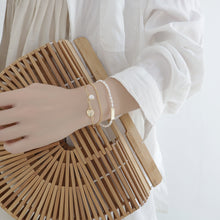 Load image into Gallery viewer, Vintage INS Popular 14K Gold Plated Pearl Bracelet