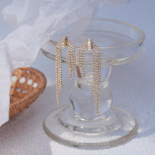 Load image into Gallery viewer, Fashion Gold Plated Zircon Tassel Chandelier