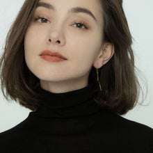 Load image into Gallery viewer, Simply Geometric 14K Gold Plated Tassel Threader Earrings