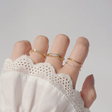 Load image into Gallery viewer, INS Popular Gold Plated Zircon Adjustable Rings