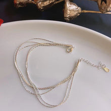 Load image into Gallery viewer, 5 Layer Gold Plated Silver Chain Bracelet