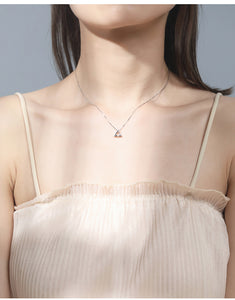 S925 Triangle Chain Necklace Choker