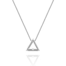 Load image into Gallery viewer, S925 Triangle Chain Necklace Choker