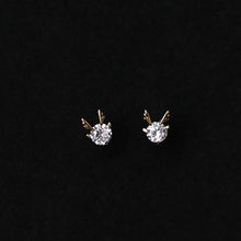 Load image into Gallery viewer, Deer Shape Zircon Diamond Stud Earrings
