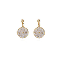 Load image into Gallery viewer, Diamante Round Earrings
