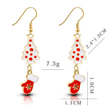 Load image into Gallery viewer, Christmas Party Pearl Zircon Drop Earrings - Multi Choices
