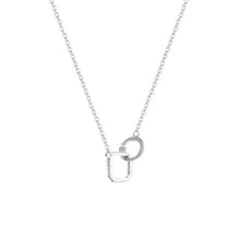 Load image into Gallery viewer, Double Square Necklace
