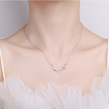 Load image into Gallery viewer, Christmas Elk Anlter Zircon Sterling Silver Necklace
