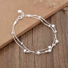 Load image into Gallery viewer, Double Layer Sky Stars Bracelet

