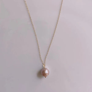 Baroque Pearl Gold Plated Necklace