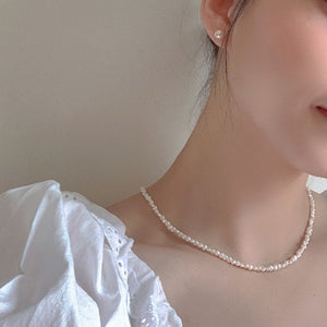 Baroque Mini Irregular Freshwater Pearl Necklace Choker